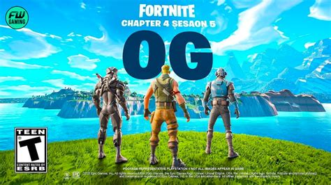 Fortnite Chapter 5 Season OG (Chapter 2) Start。